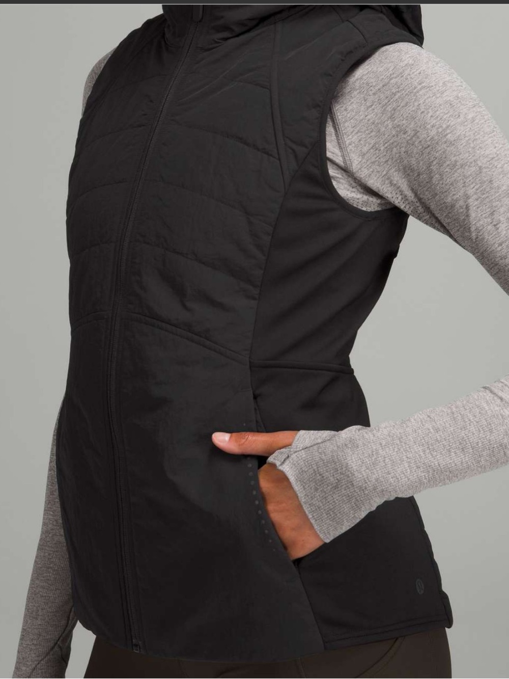 Lululemon Another Mile Water Repellent Vest Black
